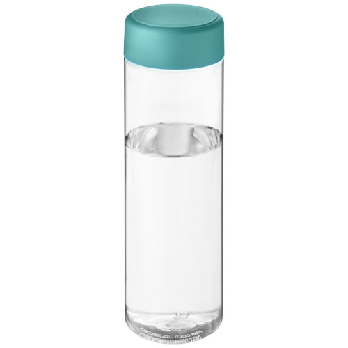 Bidon promotionnel 850ml H2O Active® Translucide et Bleu aqua